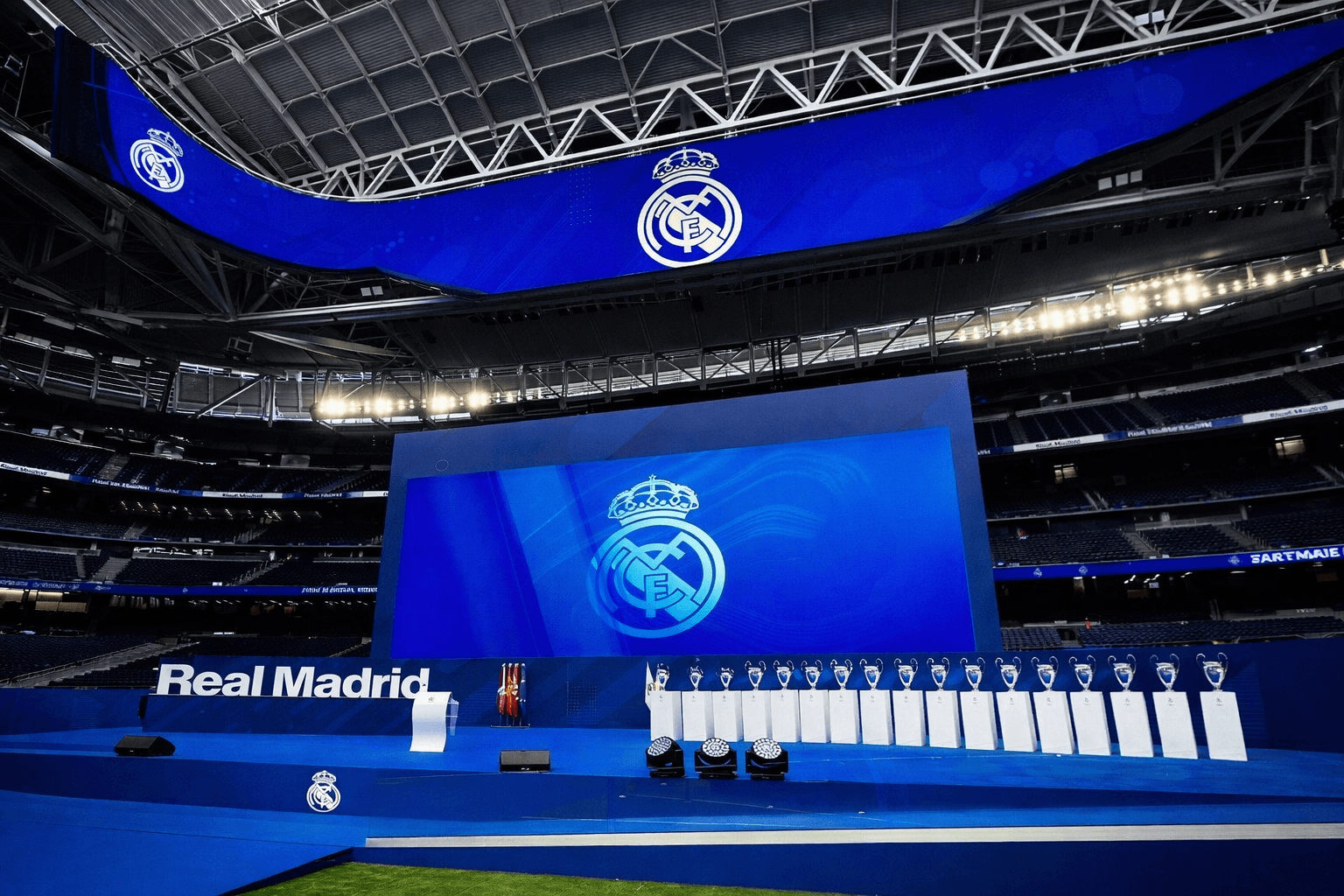 SANTIAGO BERNABÉU — HOME OF THE KINGS OF UEFA CHAMPIONS LEAGUE