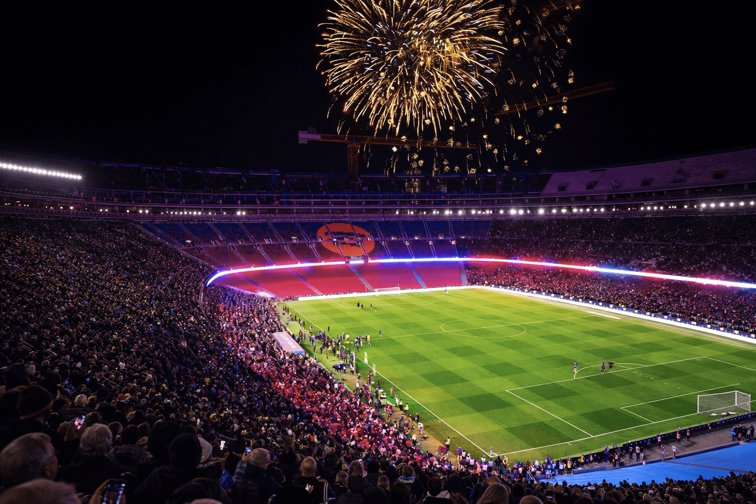 CAMP NOU — HOME OF FC BARCELONA